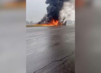 Fox: в США разбился бизнес-джет Cessna 550