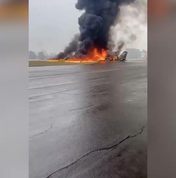 Fox: в США разбился бизнес-джет Cessna 550