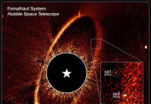 «Хаббл» зафиксировал сразу два столкновения крупных тел в планетной системе Фомальгаута
