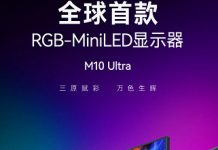Первый в мире монитор с подсветкой RGB-MiniLED. HKC M10 Ultra предложит яркость 1000 кд/кв.м