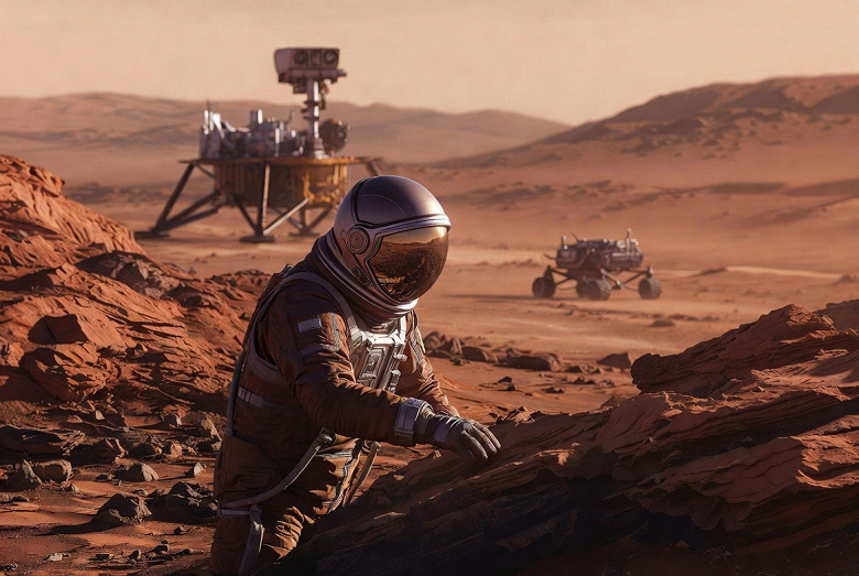 Поиск жизни на Марсе станет приоритетной задачей первой пилотируемой миссии