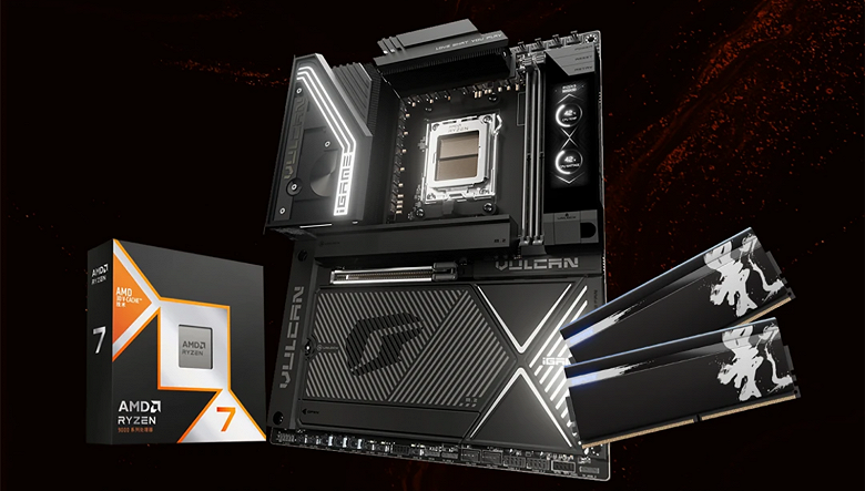 Ryzen 7 9800X3D хорошо «умирает», но и разгоняется тоже хорошо: оверклокерам удалось разогнать Ryzen 7 9800X3D до 7,3 ГГц