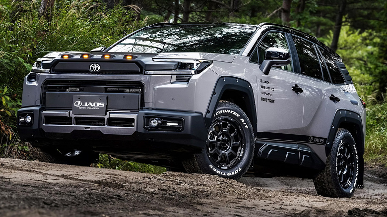 Самый «злой» RAV4: Jaos превратила новый Toyota RAV4 в покорителя бездорожья