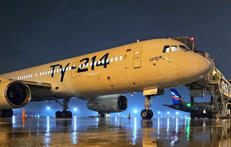 Серийный выпуск Ту-214 планируют начать после доработок к 2026 году