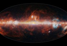 Телескоп SPHEREx завершил первую инфракрасную карту всего неба в 102 длинах волн