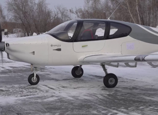 В воздух поднялся модернизированный российский самолет «Танго» — с отечественным мотором АПД-520 «Лидер» и планером из композитов