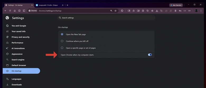 Браузер Google Chrome теперь умеет запускаться вместе со стартом ПК. Такая функция появилась в сборке Canary Channel
