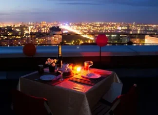Ужин на крыше как особенный формат отдыха в большом городе
