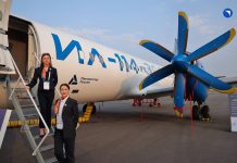 Ил-114-300 совершил первый зарубежный демонстрационный полет