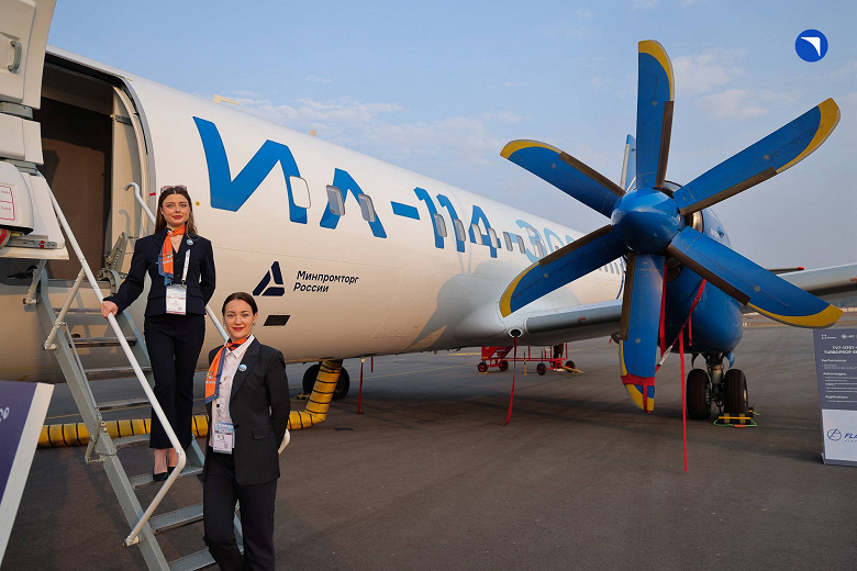 Ил-114-300 совершил первый зарубежный демонстрационный полет