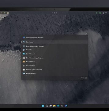 Microsoft позволит сделать Windows 11 немного больше похожей на macOS. В наборе PowerToys появится настраиваемая панель Command Palette Dock