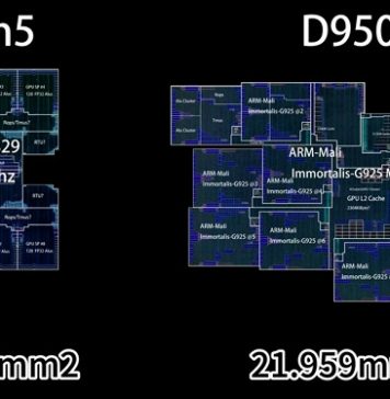 Новая флагманская SoС Dimensity 9500S оказалась гораздо больше Snapdragon 8 Gen 5