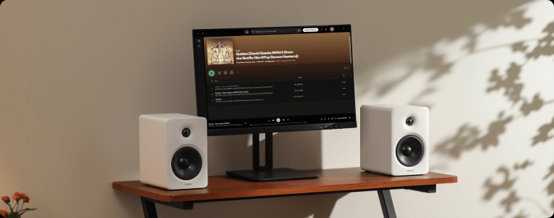 Представлены Edifier M90: компактные 100-ваттные колонки с множеством вариантов подключения