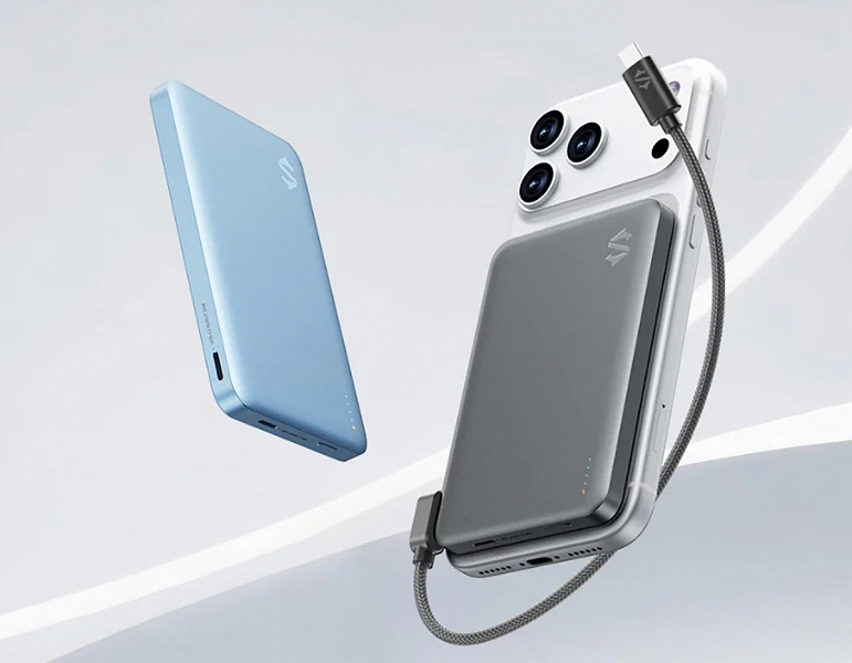 Суббренд Xiaomi представил тонкие мобильные аккумуляторы для iPhone: Black Shark Blade 3 выдерживают давление 13 тонн и прокол стальной иглой