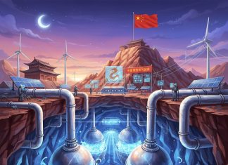 В Китае запустили крупнейшее в мире хранилище энергии на сжатом воздухе