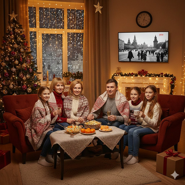 В прошедшие новогодние праздники россияне смотрели советские фильмы в три раза чаще, чем год назад. Это статистика «VK Видео»