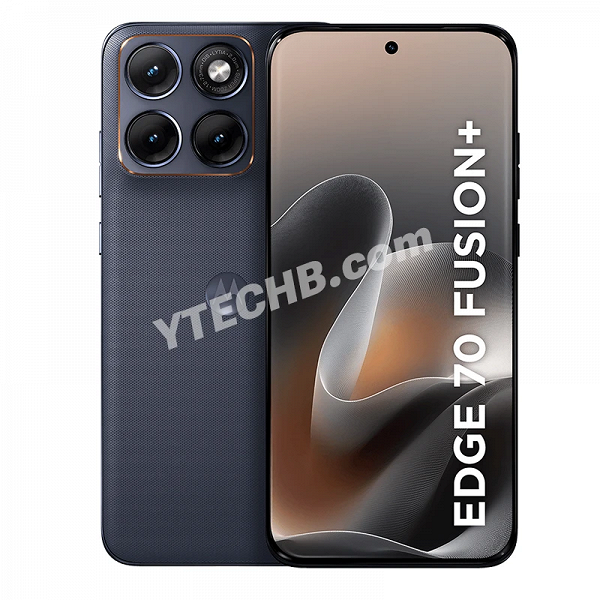 7000 мАч, 68 Вт, IP69 и имитация льна. Опубликованы качественные рендеры Motorola Edge 70 Fusion+