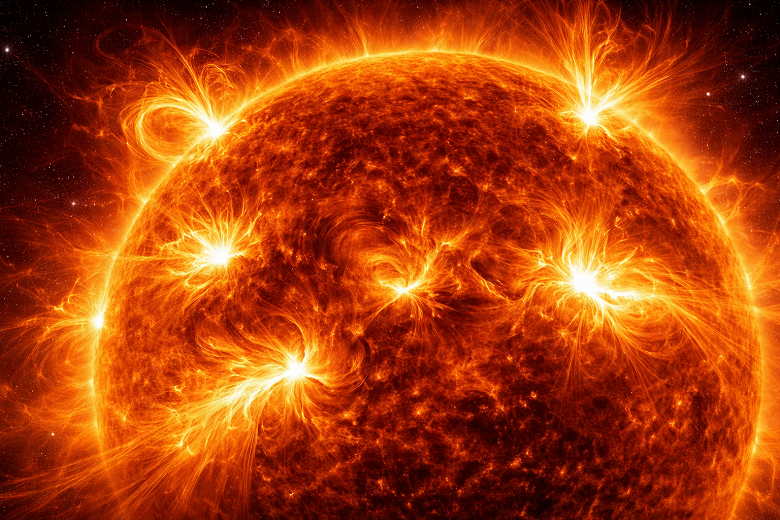 Аномальная активность на Солнце: 1 февраля 2026 года стал вторым днём по количеству вспышек за последние 10 лет