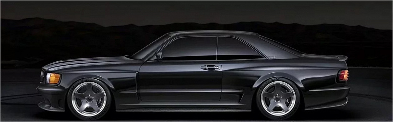 Культовый Mercedes-Benz SEC возвращается, и на этот раз с мотором V12 от Pagani Zonda