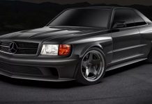 Культовый Mercedes-Benz SEC возвращается, и на этот раз с мотором V12 от Pagani Zonda