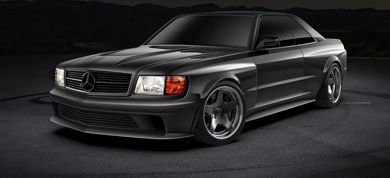 Культовый Mercedes-Benz SEC возвращается, и на этот раз с мотором V12 от Pagani Zonda