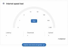 Никакого встроенного теста скорости Интернета в Windows 11 не появилось. Вместо этого в новой сборке есть быстрый запуск Speedtest