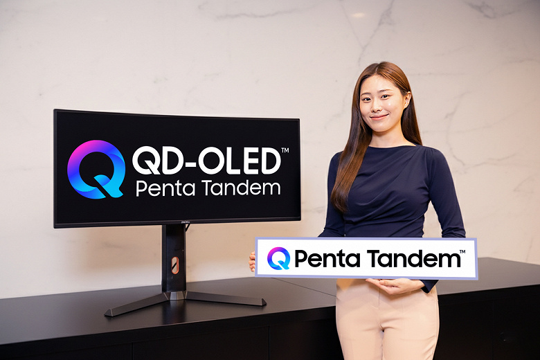 Samsung представила новый тип панелей для мониторов и телевизоров под названием QD-OLED Penta-Tandem. На рынке уже есть устройства на их основе