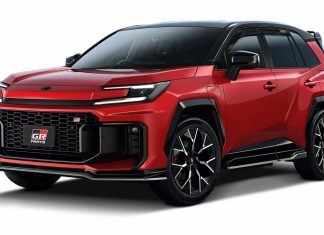 Совершенно новый Toyota RAV4 получил комплект заводского тюнинга, и в нем две очень необычные позиции — демпфер для гашения вибраций и «стабилизаторы дверей»