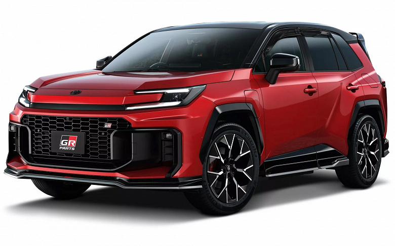 Совершенно новый Toyota RAV4 получил комплект заводского тюнинга, и в нем две очень необычные позиции — демпфер для гашения вибраций и «стабилизаторы дверей»