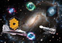 Три линзированных квазара стали инструментом точной космологии: новые результаты HST и JWST