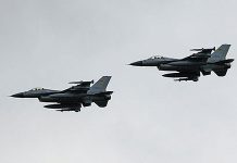 В киевском небе обнаружили наемников на F-16