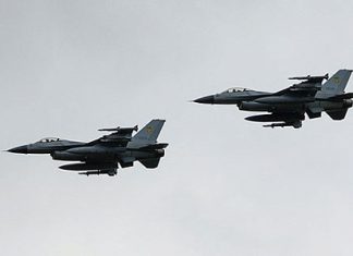 В киевском небе обнаружили наемников на F-16