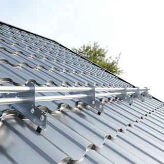 Алюминий выходит на крышу