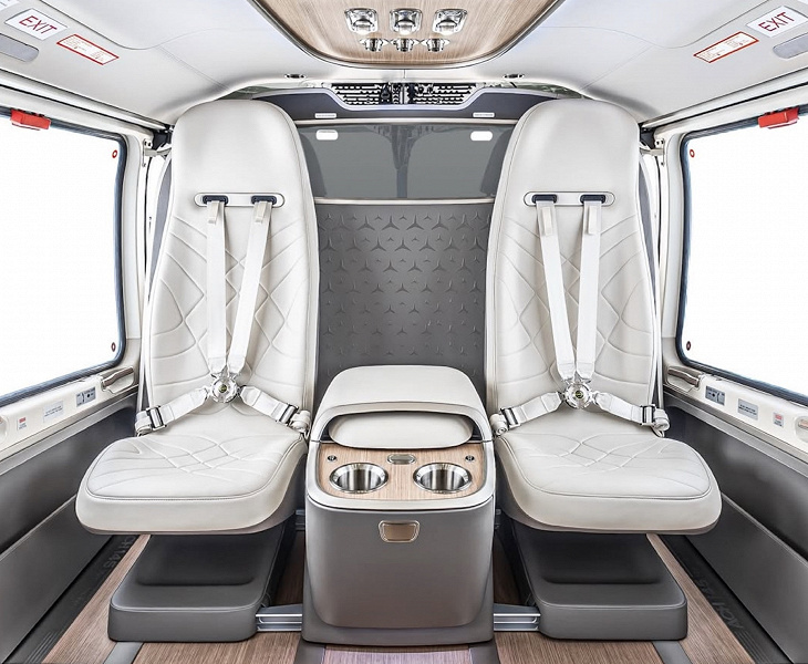 Mercedes и Airbus представили воздушный лимузин за 10 млн долларов — ACH145 Mercedes-Benz Edition
