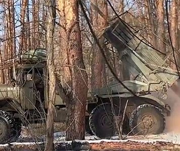 Российская армия готовит артиллерию для ударов по Славянску