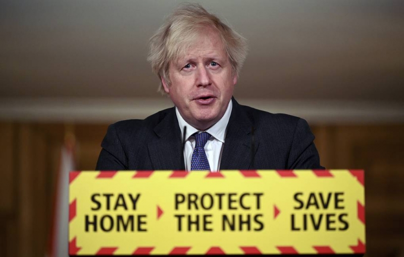 Джонсон заявил, что "британский" штамм коронавируса может приводить к большей летальности

