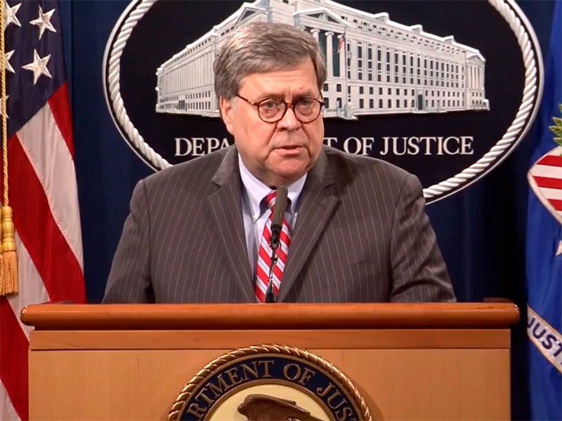 Генпрокурор США заявил об иностранном вмешательстве в протесты "со всех сторон"