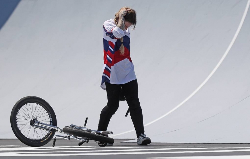 Россиянка Посадских стала девятой в финале соревнований по BMX-фристайлу на Олимпиаде
