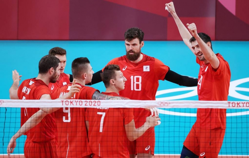Российские волейболисты вышли в финал Олимпиады

