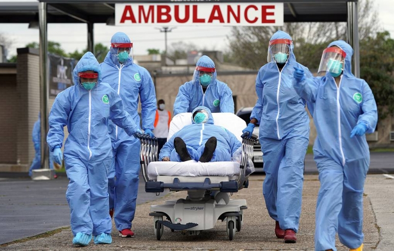 США вышли на третье место по числу зараженных коронавирусом