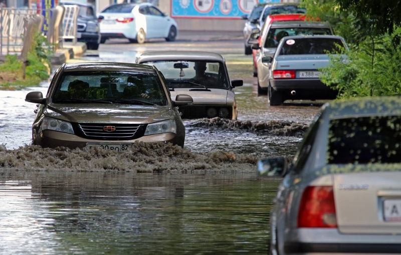 В Ялте река вышла из берегов. Город может остаться без света
