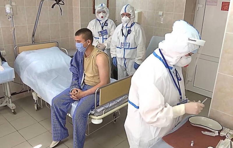 В Минобороны рассказали о состоянии вакцинированных от коронавируса добровольцев