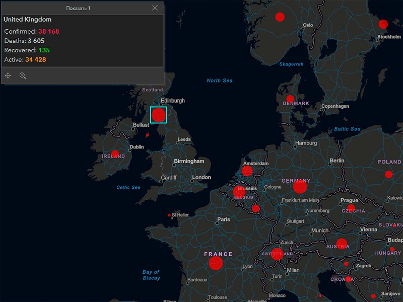 Великобритания обошла Китай по смертям от COVID-19